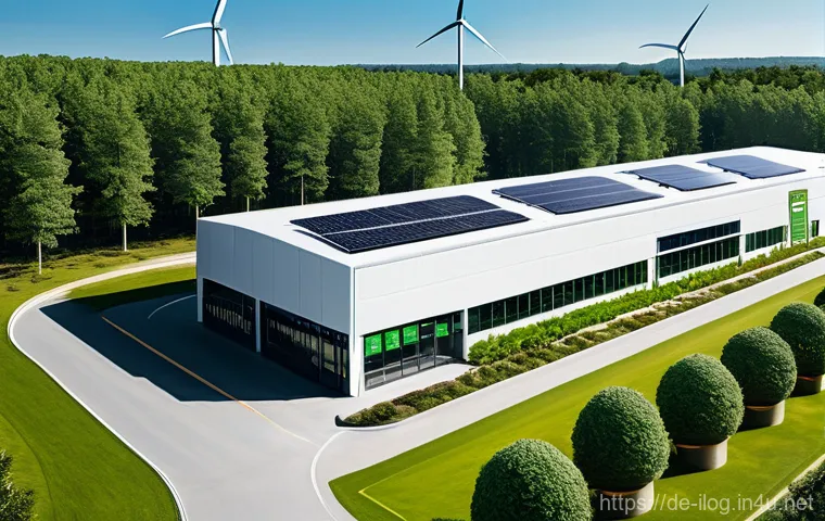 공급망 관리와 물류 컨설팅 사례 - **Prompt 2: AI-Powered Smart Warehouse and Data Analytics Hub**
    "A visually striking, wide shot ...